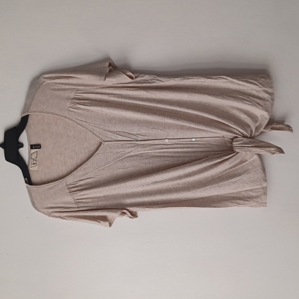 Urban Studios BUNDLE of (2) tops tie front  plus size button shirts
